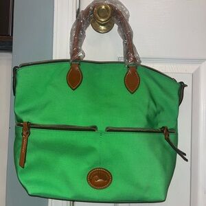 Dooney and Bourke Tote- green
